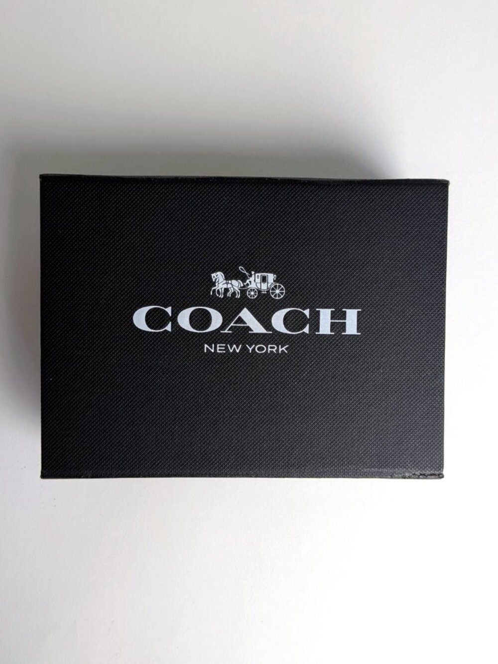 Set of 2 Authentic Coach Black & Saddle Magnetic Gift Boxes - Picture 3 of 6